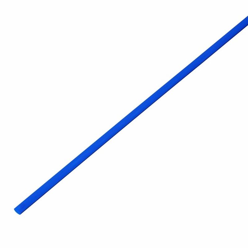 Трубка термоусадочная Rexant синяя 3,0/1,5 мм 1 м