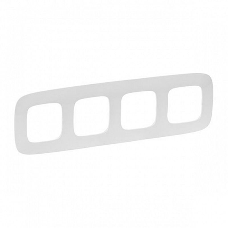 Рамка 4-местная Legrand Valena Allure белая