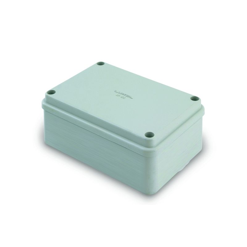 Коробка распаячная открытой установки с глад. стен., 190x140x70, УПМ серый, IP56 T.Plast