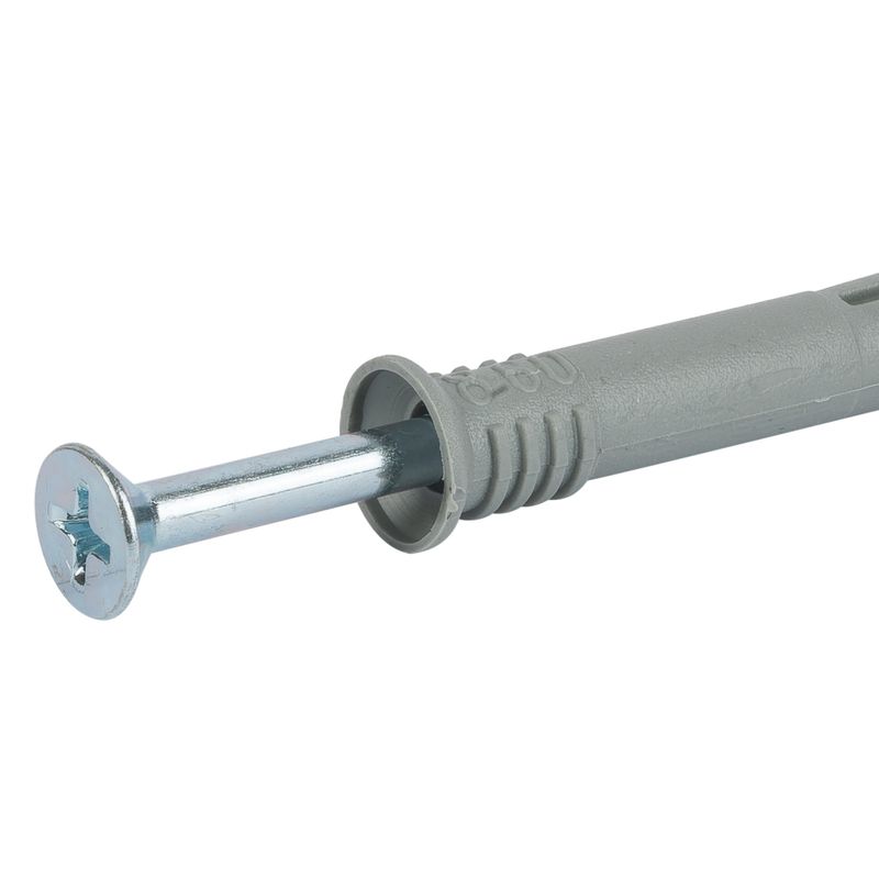 Дюбель-гвоздь полипропиленовый потайная манжета 8х60 мм 75 шт/уп