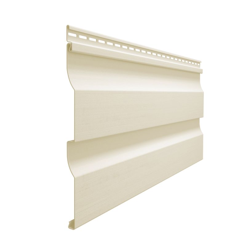 Сайдинг виниловый Docke Premium Корабельный брус 1,1х232мм сливки 3,6м