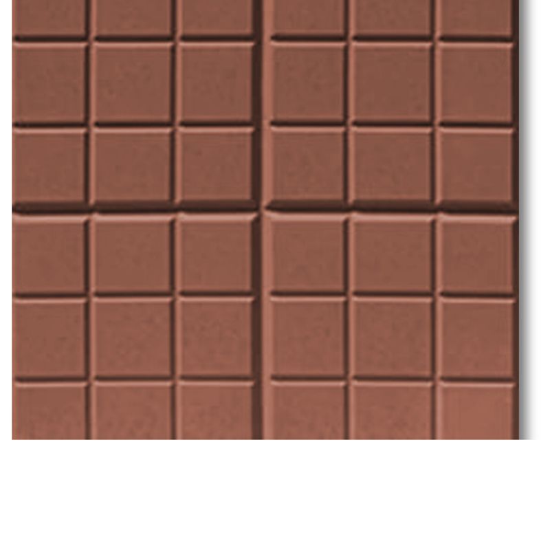 Плитка тротуарная Сетка коричневый (350х350х50)