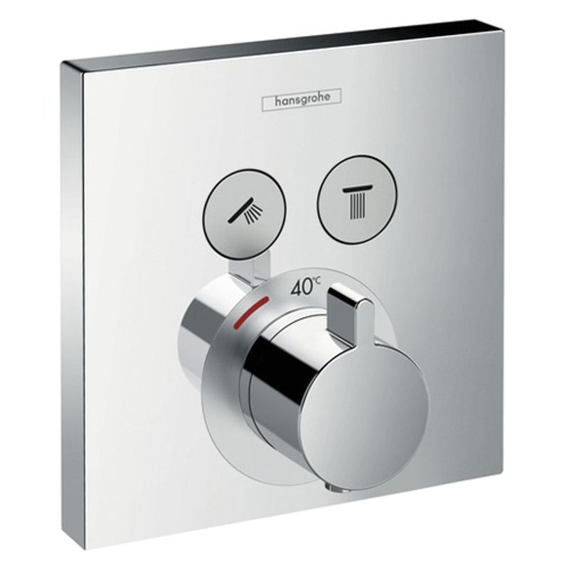 Термостат Hansgrohe Select 15763000 на два потребителя