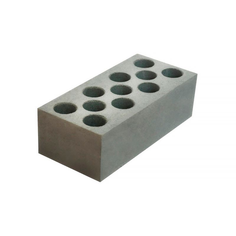 Кирпич облицовочный силикатный одинарный пустотелый М150-250 серый ВЗКГ