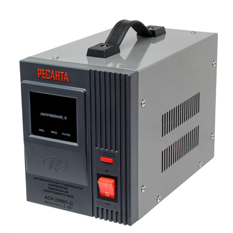 Стабилизатор напряжения напольный Ресанта АСН-2000/1-Ц 2000 Вт 220В