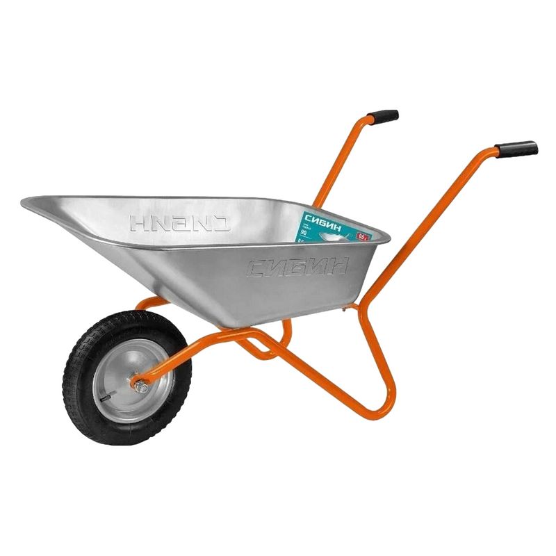 Тачка садовая 65л 90кг