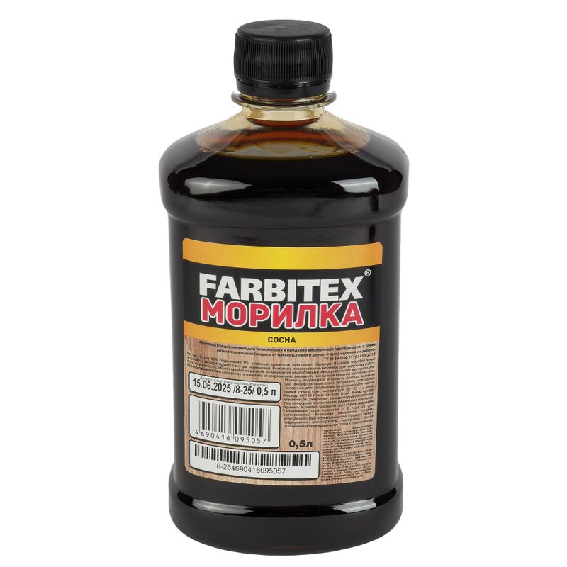 Морилка деревозащитная водная Farbitex сосна 0,5л