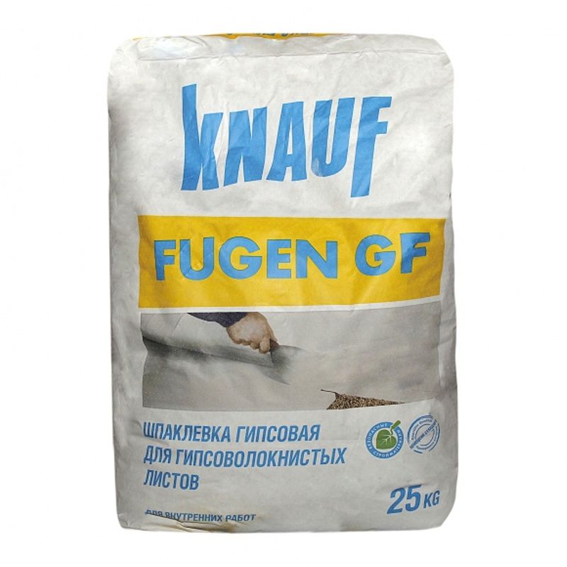Шпаклевка Кнауф Фугенфюллер ГВ (Фуген ГВ), 25 кг