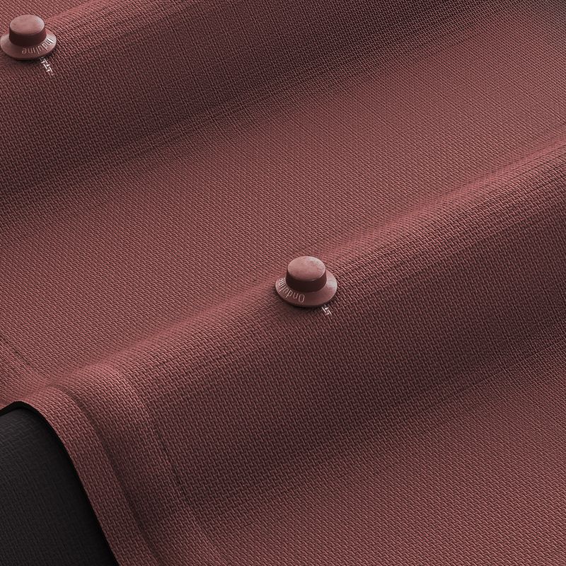 Черепица Ондулин Красная 1950х960 мм