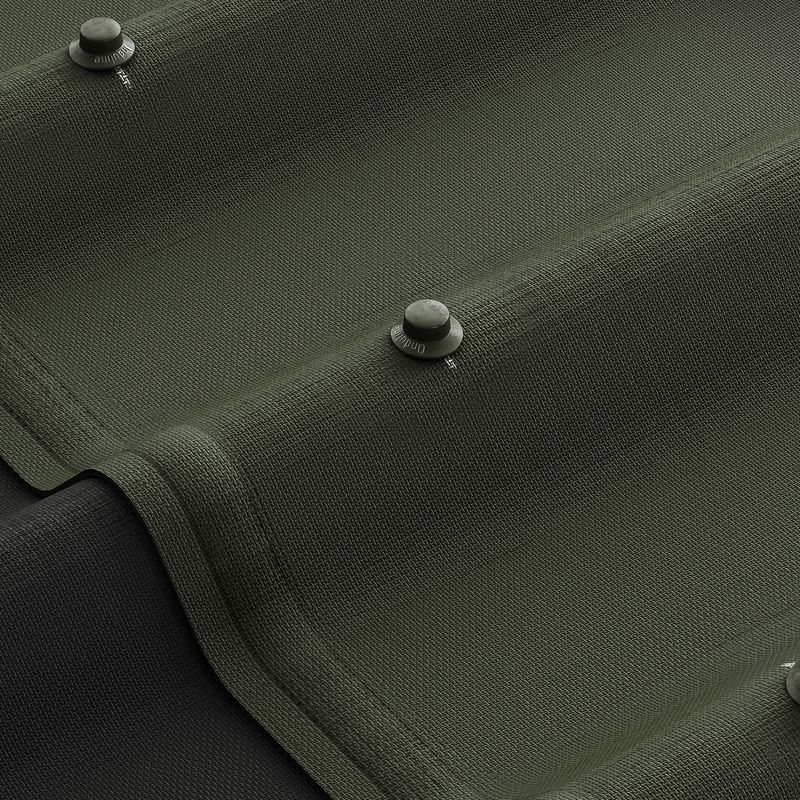 Черепица Ондулин Зеленая 1950х960 мм