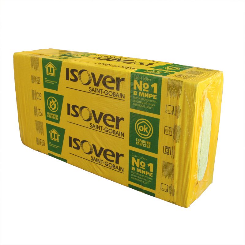 Утеплитель ISOVER Венти 1200х600х50 мм 6 штук в упаковке