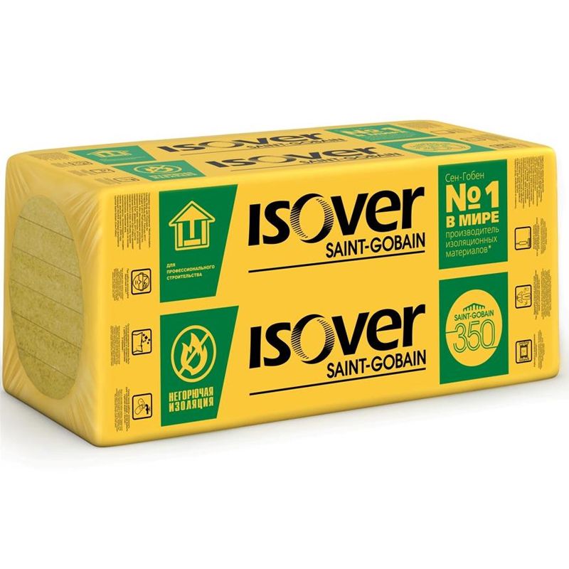 Утеплитель Isover Стандарт 1000х600х50 мм 8 штук в упаковке