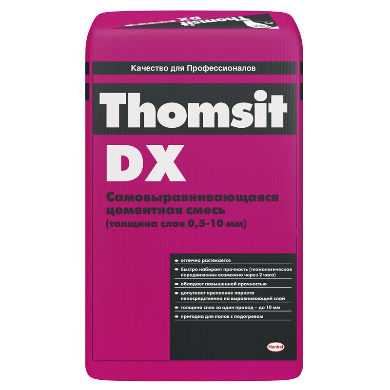 Ровнитель цементный Thomsit DX, 25 кг