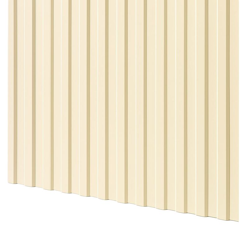 Профнастил С-8 1200х2000 0,45 мм cлоновая кость