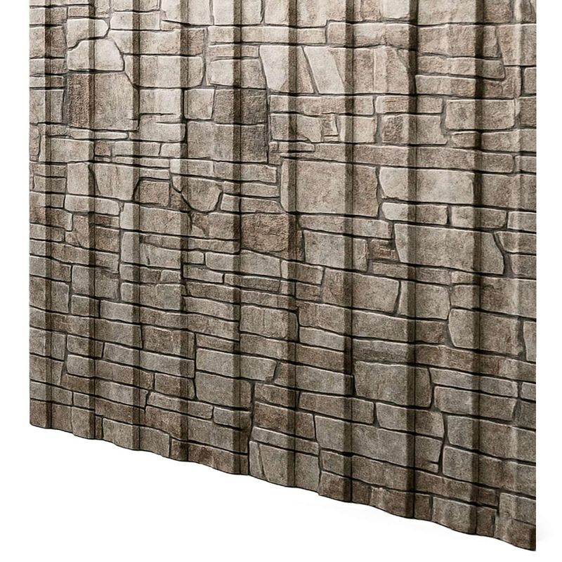 Профнастил С-8 1200х2000 0,5 мм Ecosteel белый камень