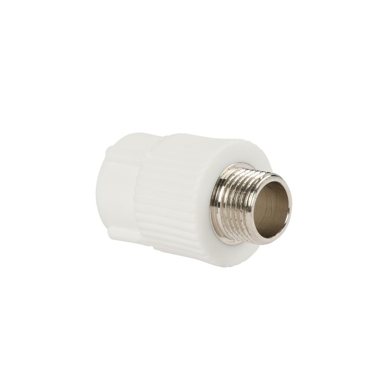 Муфта полипропиленовая 1/2"х25мм НР комбинированная TEBO
