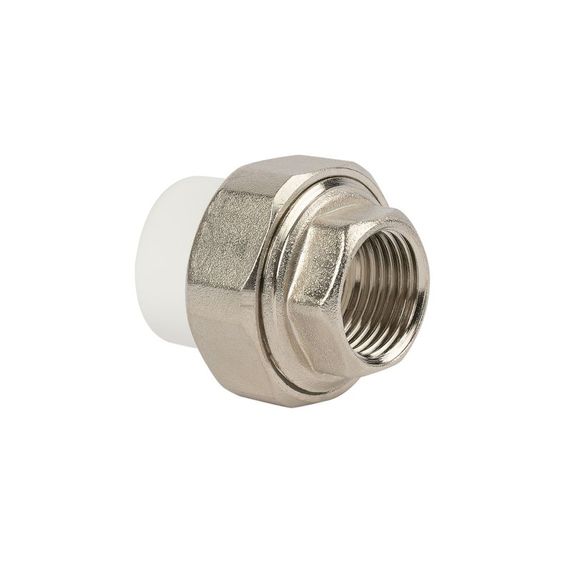 Муфта полипропиленовая комбинированная разъемная 20х1/2\" ВР TEBO ...