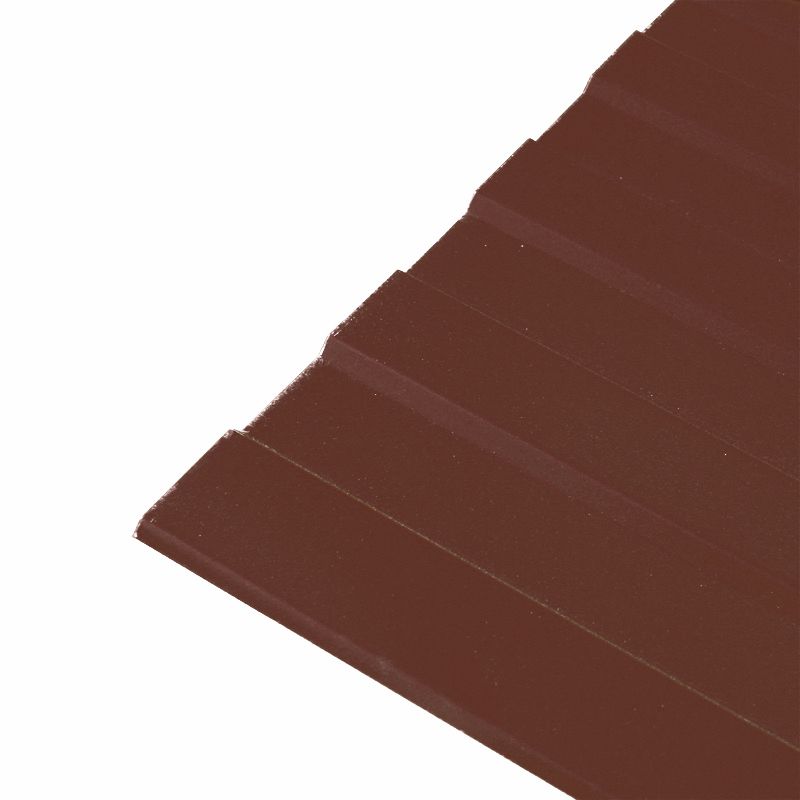 Профнастил С-8 1200х2000 (ПЭ-8017-0,45 мм) шоколад