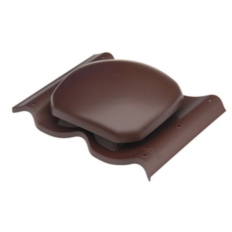 Выход вентиляции МП (8017) коричневый шоколад