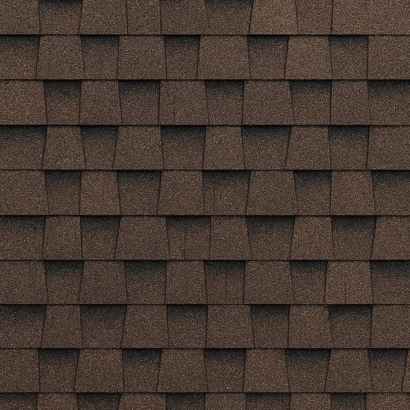 Черепица гибкая ТЕХНОНИКОЛЬ Фазенда коричневый 2,6 м² многослойная