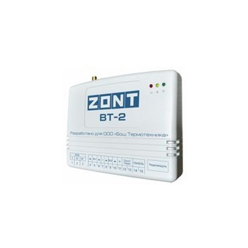 Блок дистанционного управления котлом GSM-Climate ZONT BT-2 OpenTherm Bosch