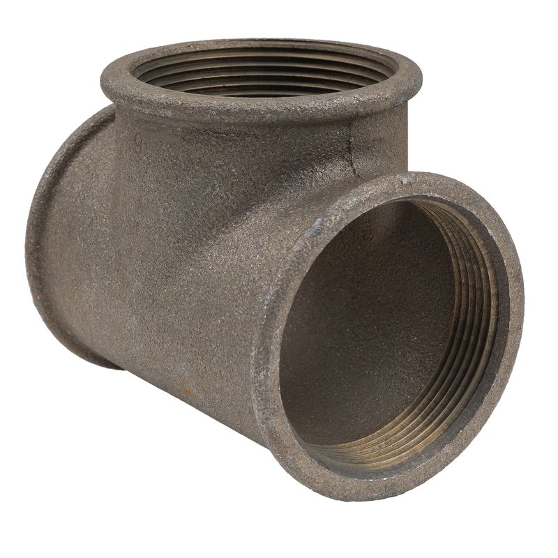 Тройник чугунный Ду50