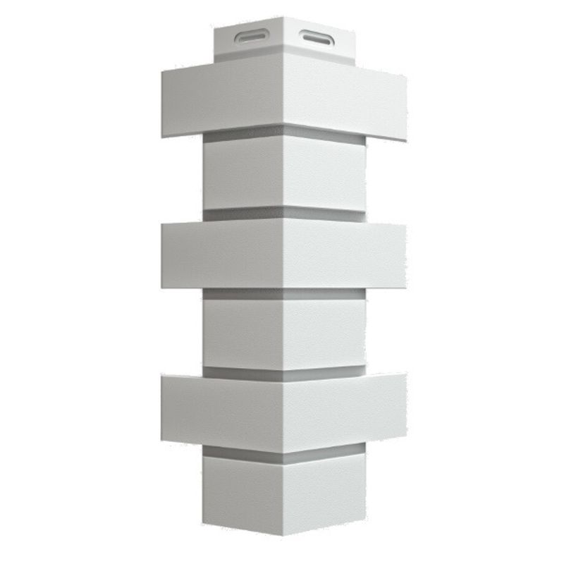 Угол наружный Docke Флемиш 174х174х420мм белый