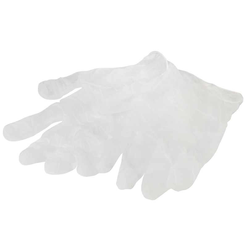 Перчатки виниловые размер L 100шт