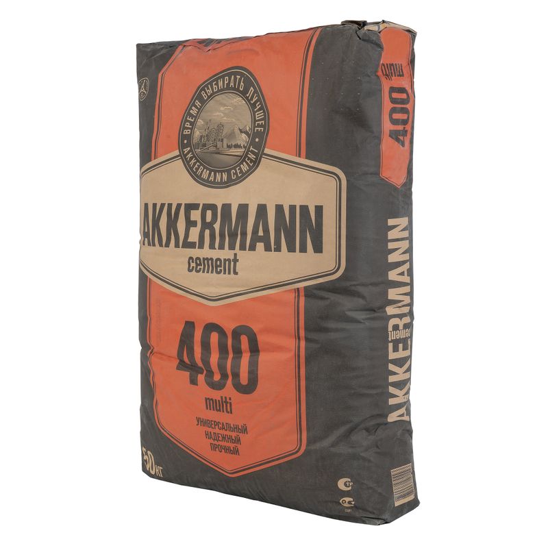 Цемент ЦЕМ II/В-Ш 32,5Н (ПЦ-400 Д20) AKKERMANN multi 50 кг