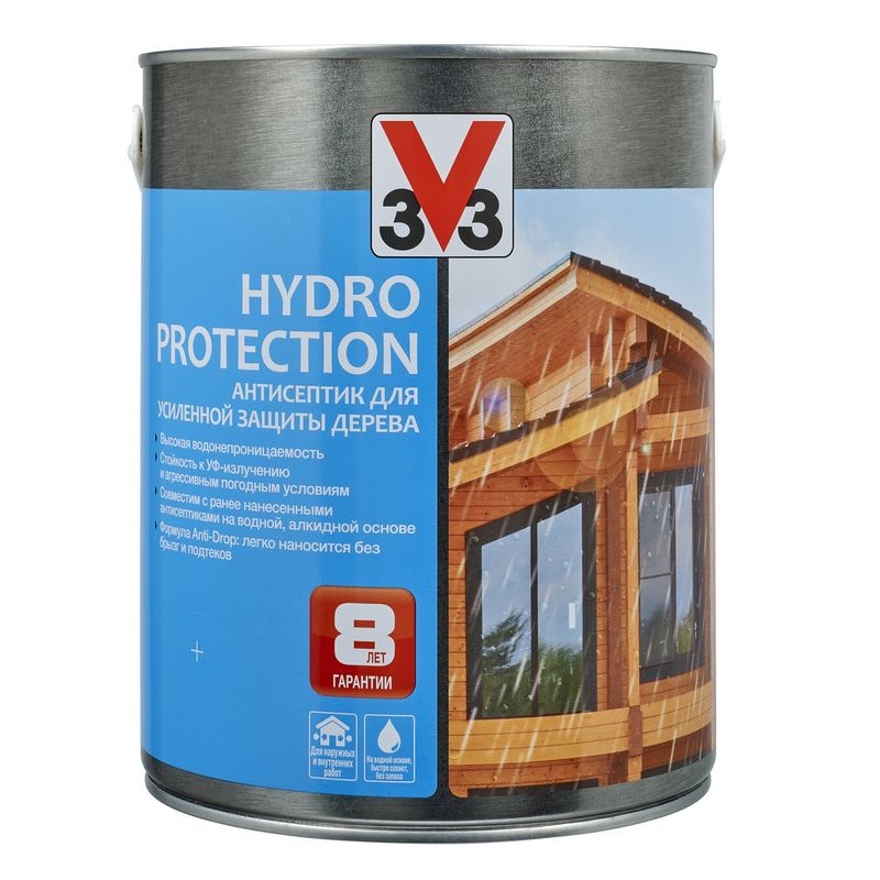 Антисептик для дерева Hydro Protection Бесцветный, 9л