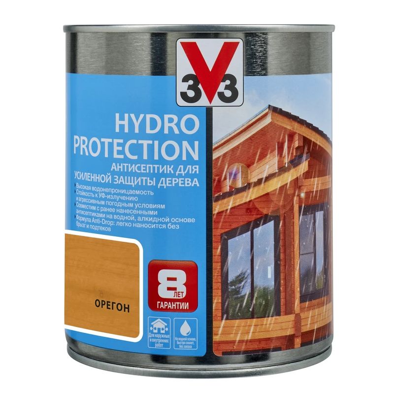 Антисептик для дерева Hydro Protection Орегон, 0,9л