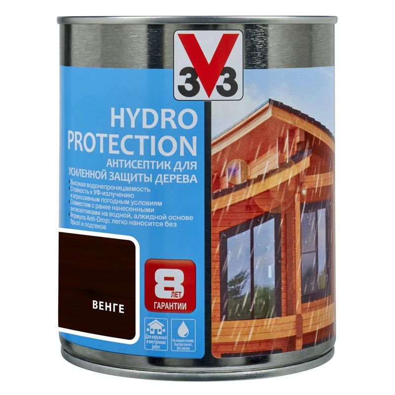 Антисептик для дерева Hydro Protection Венге, 0,9л