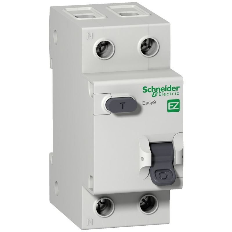 Автоматический выключатель дифференциального тока 2п (1P+N) C 40А Schneider EASY9