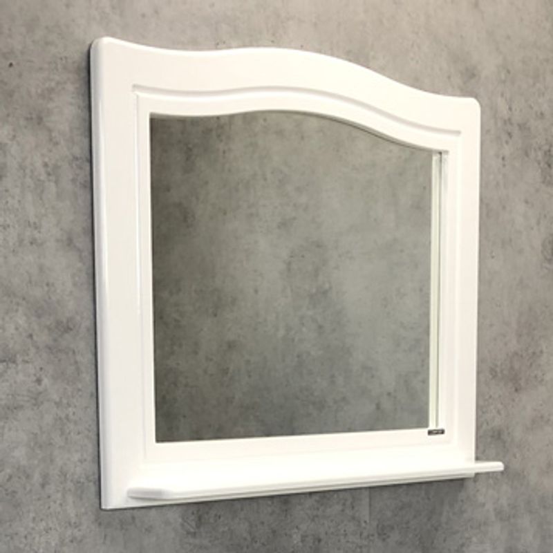 Зеркало COMFORTY "Павия-100", белый глянец (4147994)