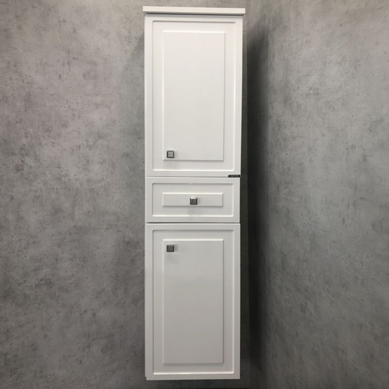 Шкаф-колонна COMFORTY "Феррара-40", белый глянец (4148010)