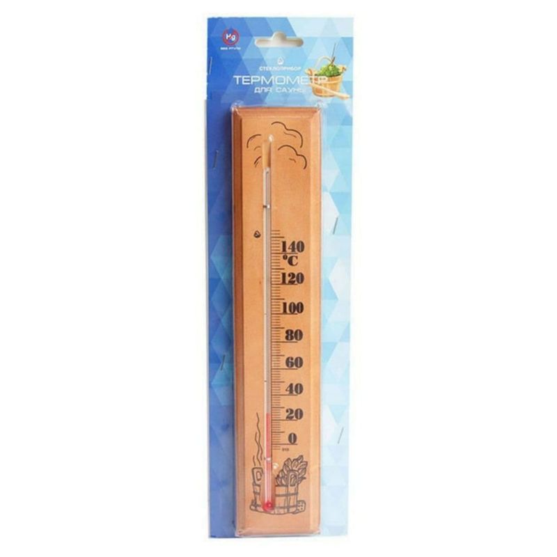 Термометр для сауны ТС исп. 2 (0 +150°С) основание дерево