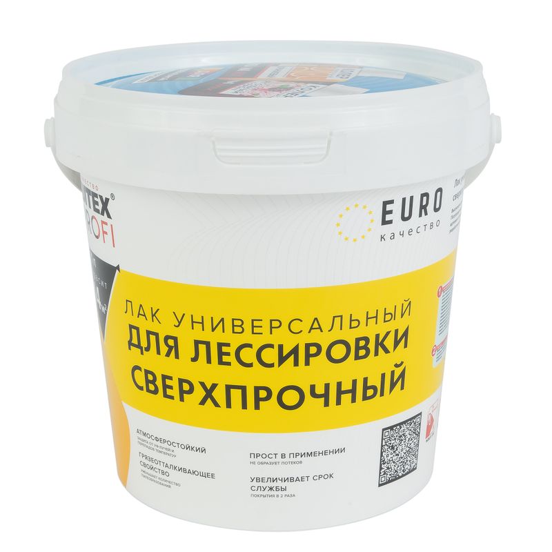 Лак для лессировки FARBITEX PROFI универсальный сверхпрочный 0,9 л