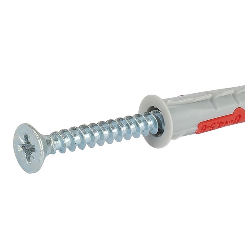 Дюбель Fischer Duopover SKNV с шурупом 8х40 мм 8 шт/уп