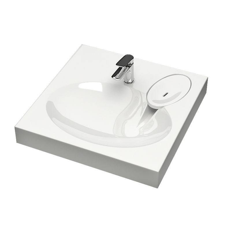 Раковина над стиральной машиной Marrbaxx Мэйси V5D1 Granit белый