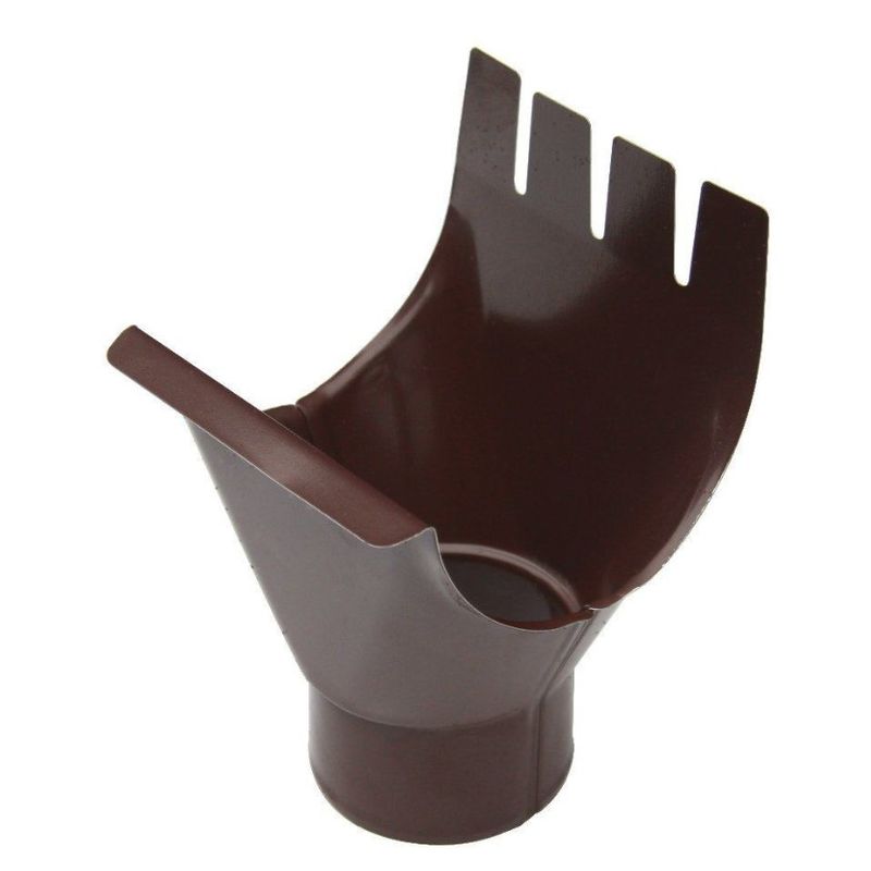 Воронка желоба Ø125/90 (RAL 8017-0,6) шоколад