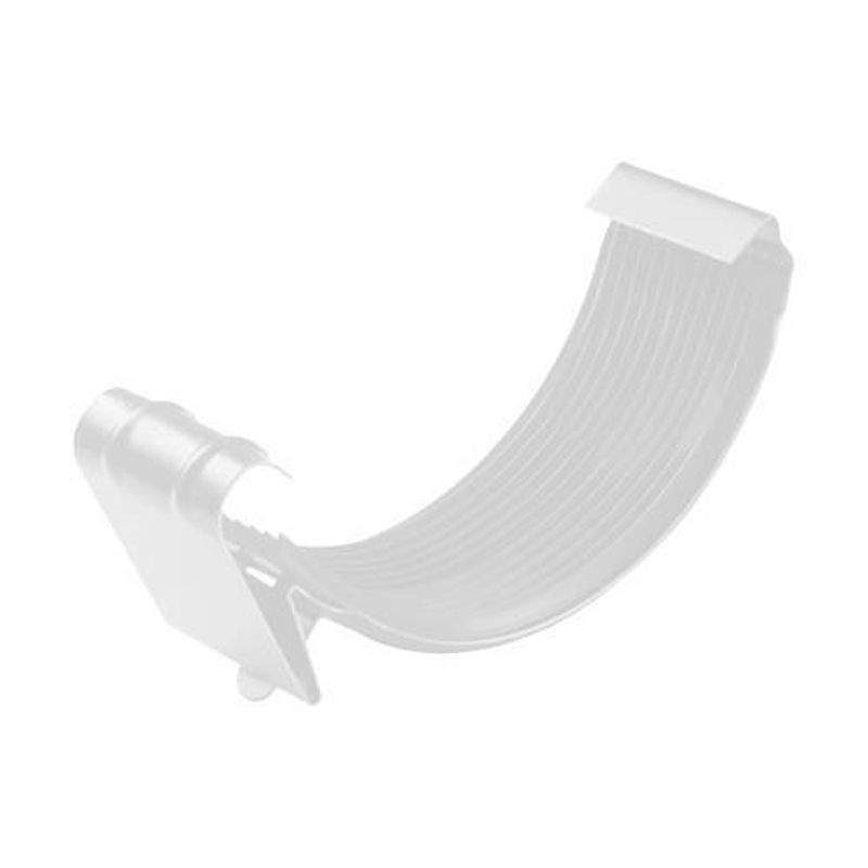 Соединитель желоба 125 мм (RAL 9003-1мм) белый