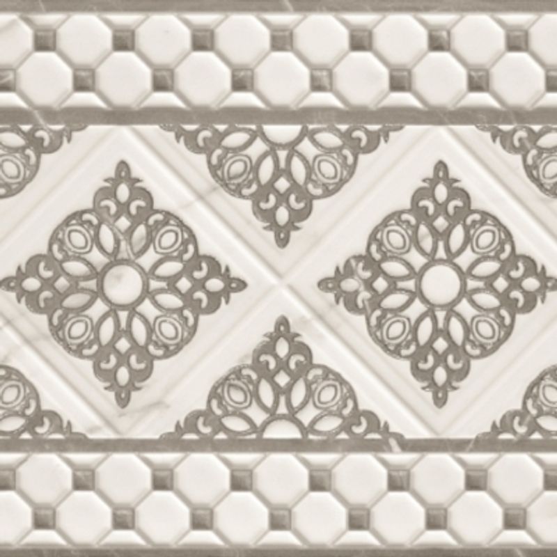 Керамическая плитка Elegance grey decor 1 Gracia Ceramica 300х500 (1-й сорт)