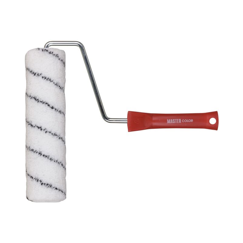 Валик с ручкой 180мм полиэстр, ядро 47мм, ворс 13мм, бюгель 8мм Master Color