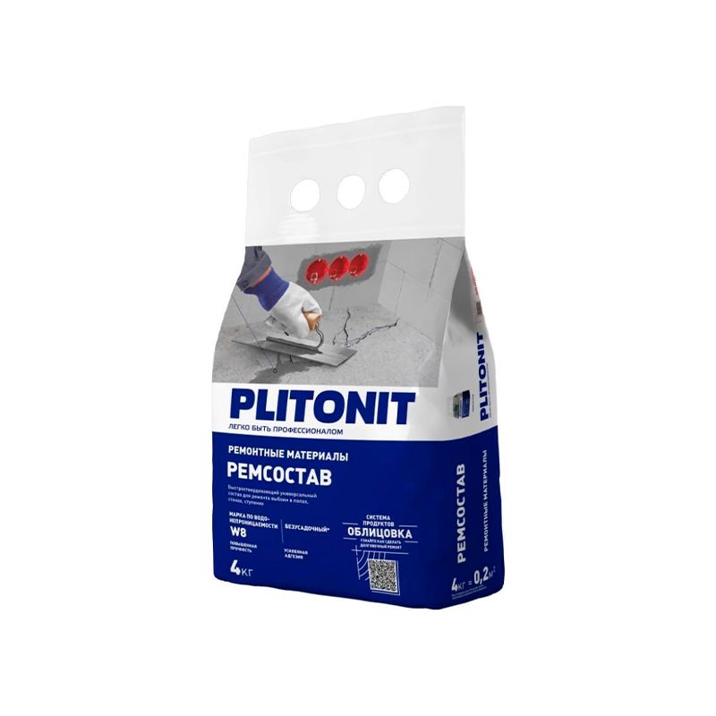 Ремонтный состав Plitonit, 4 кг