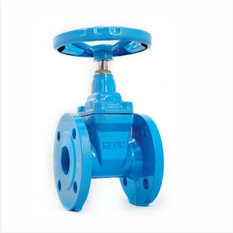 Задвижка чугунная с обрезиненным клином тип RSV04 Ду 150 Ру 16, штурвал ...