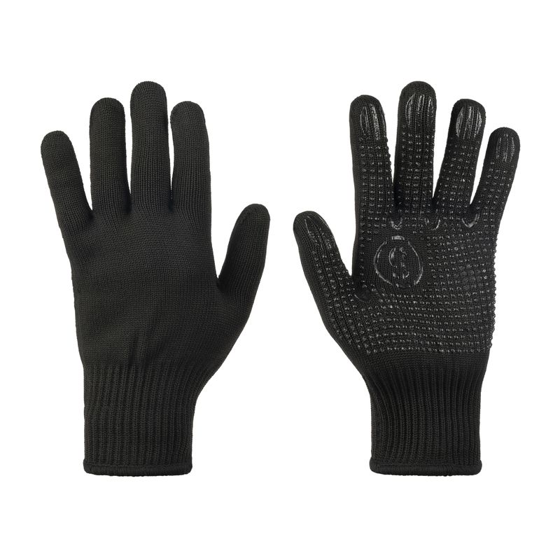 Перчатки х/б с ПВХ 5 нитей 10 класс черные размер 9