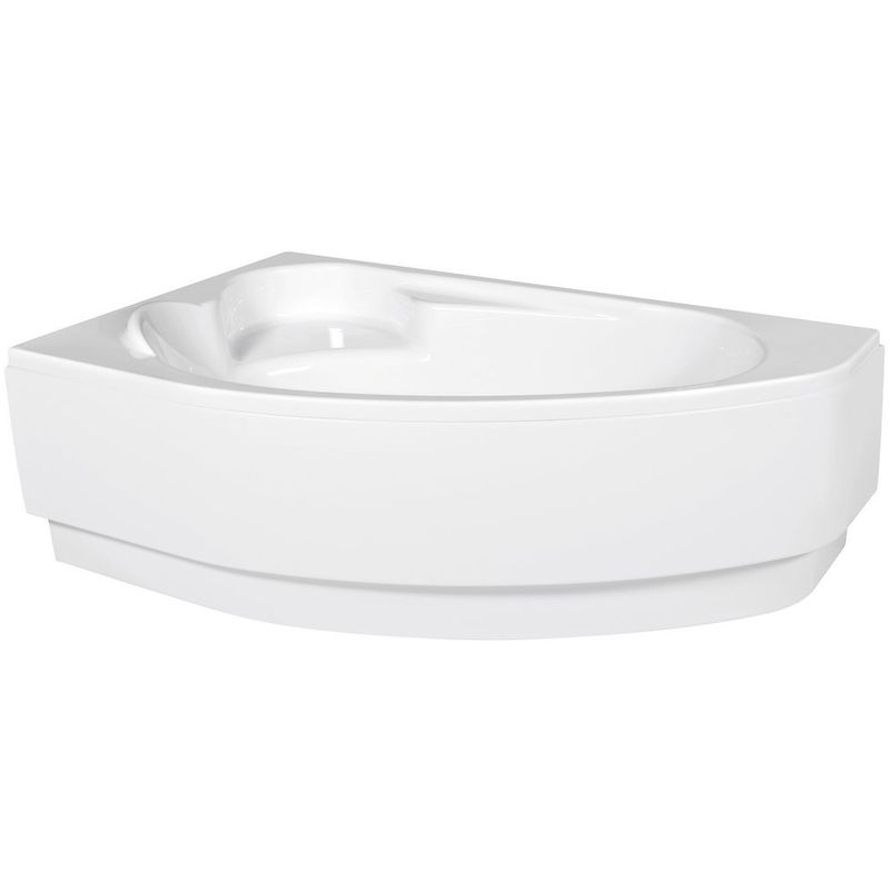 Ванна акриловая Cersanit Kaliope 153x100см асимметричная левая