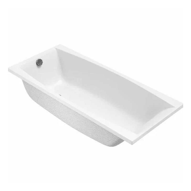 Ванна акриловая асимметричная левая Cersanit Smart 170x80см