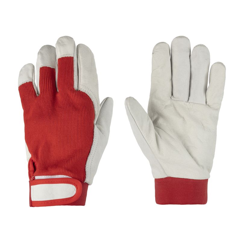 Перчатки кожаные с хлопком рабочие размер L Jeta Safety