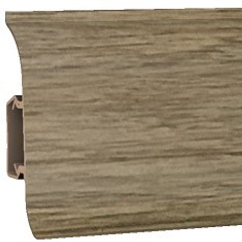 Плинтус Bonkeel Color ВС6012 2200х60х25 мм, коричневый